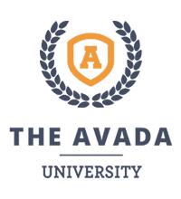 The Avada University Logo