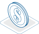 Dollar-Münze Icon